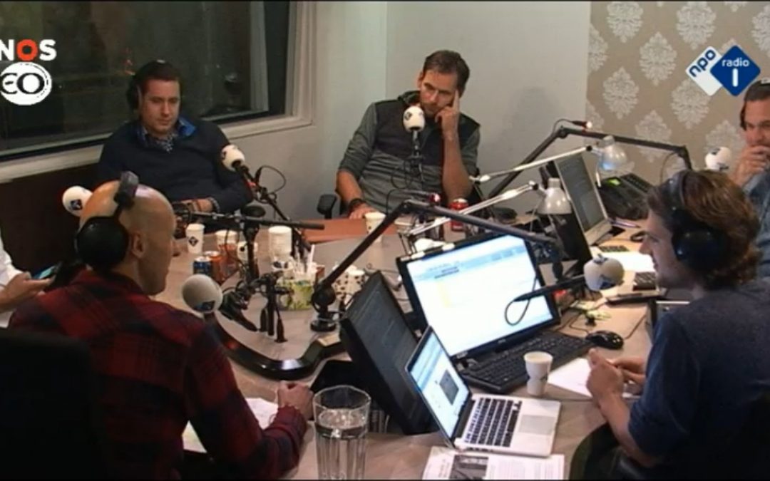 Pieter, Ruben and Michel at NPO Radio 1